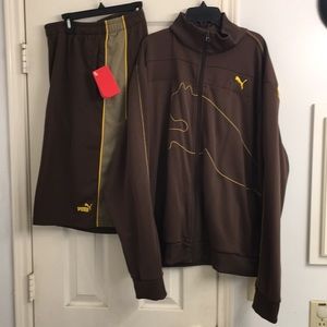 Puma jacket Shorts Set
